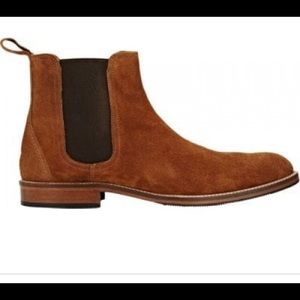 Barney’s New York Suede Chelsea Boot Size 12 NIB